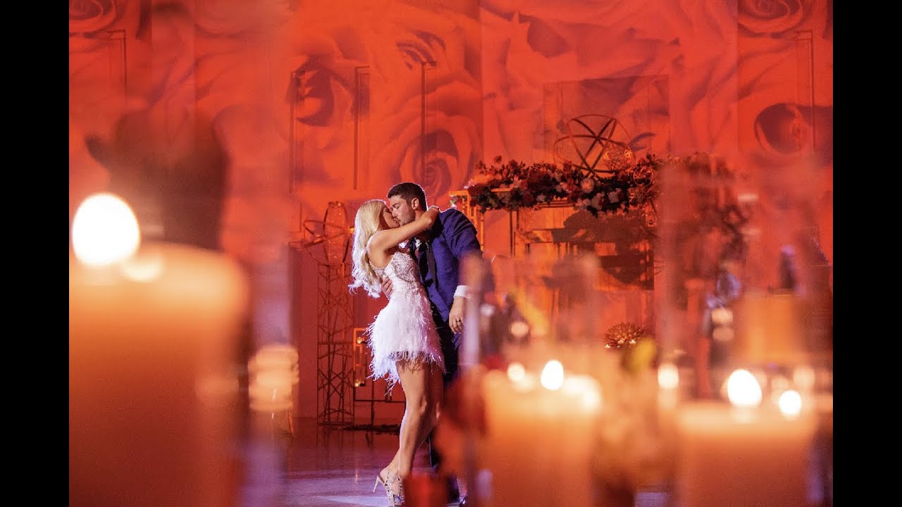 Golden Gatsby Glam Wedding at The Temple House