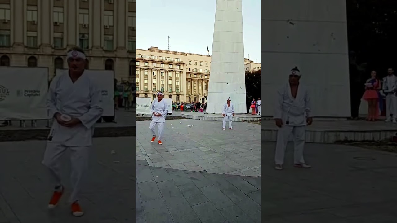 Circul Metropolitan București - ultima reprezentație in cadrul Promenadei Urbane - Calea Victoriei