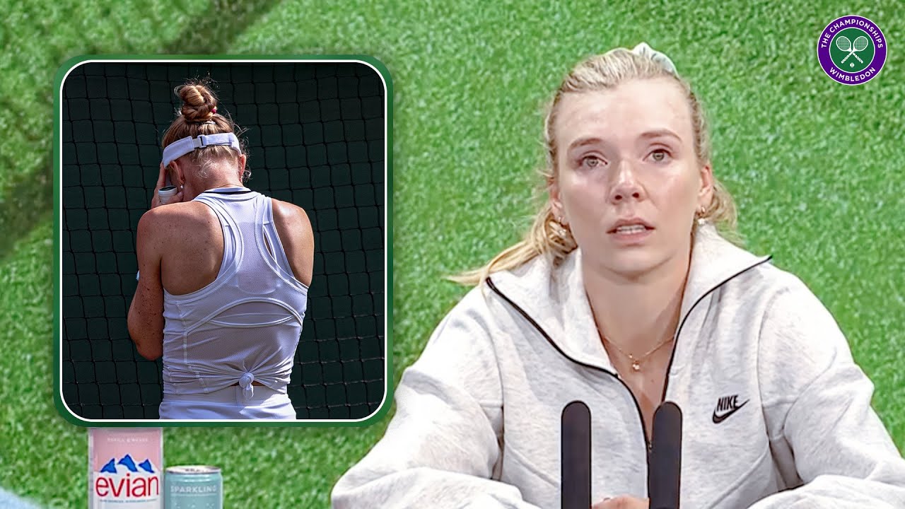 Holding back the tears 😢 | Katie Boulter | Second round Press Conference | Wimbledon 2024