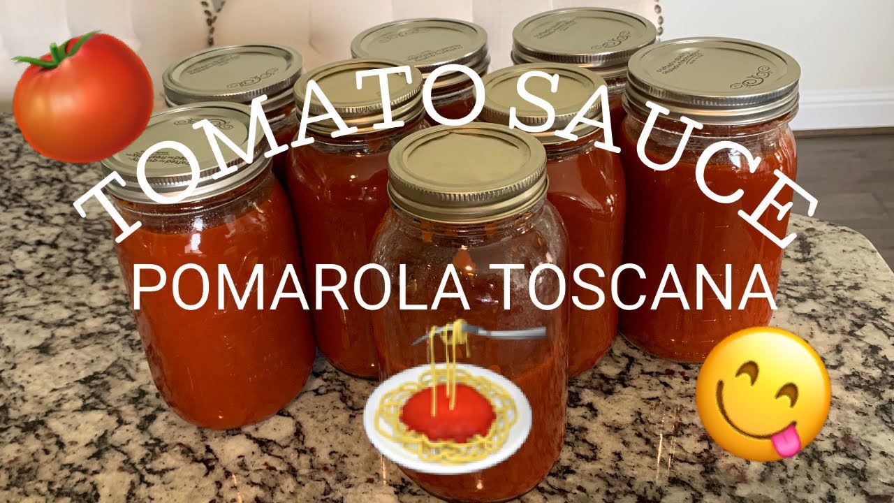 Homemade Tomato Sauce-Pomarola Toscana