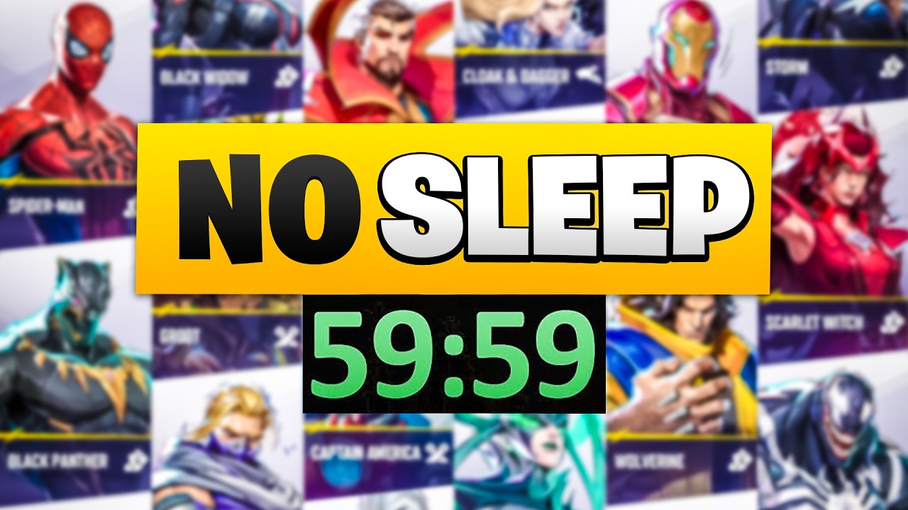 I Couldn't Sleep Until I Won A Game On EVERY HERO In MARVEL RIVALS