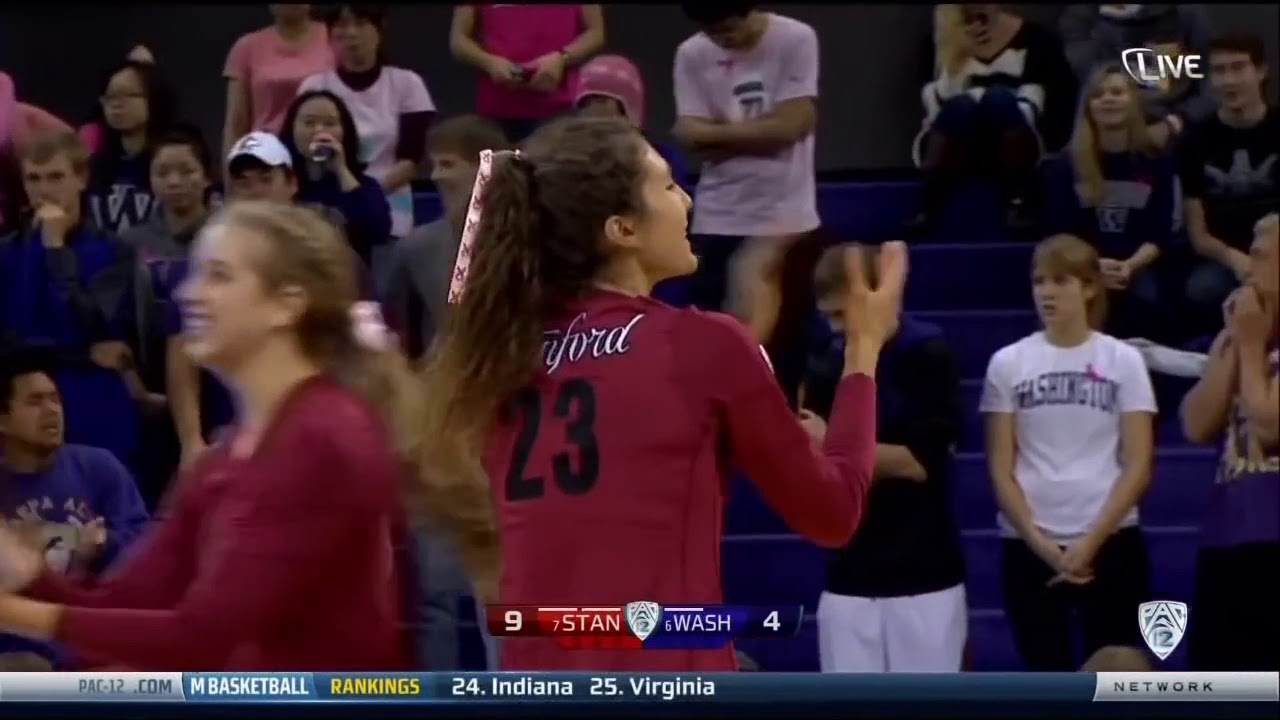 Washington vs Stanford Oct 20 | Women's Volleyball 2013