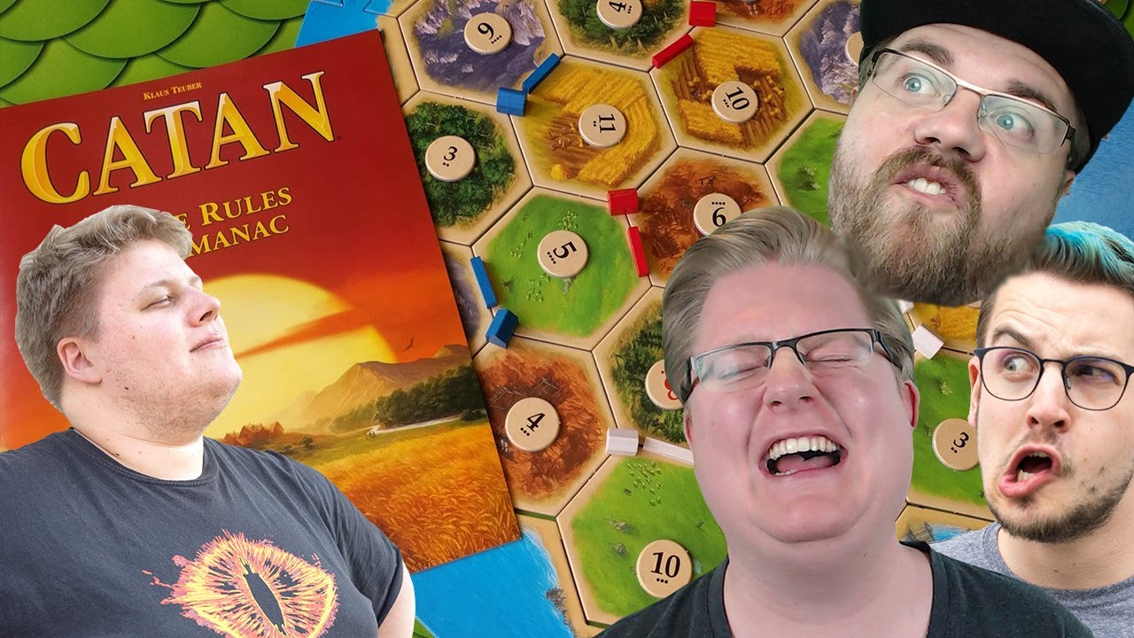 Catan: 4 Chaoten auf einer Insel