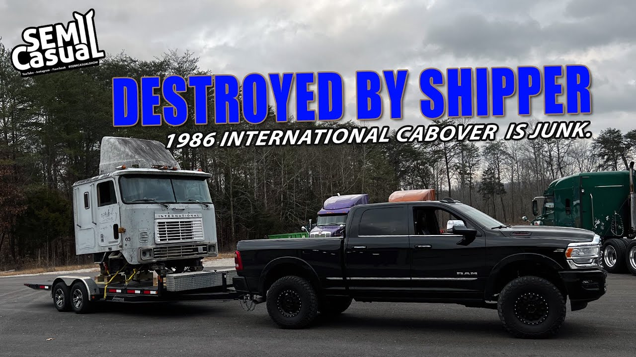 crazy cabover project - shipping this junk to Wisconsin.
