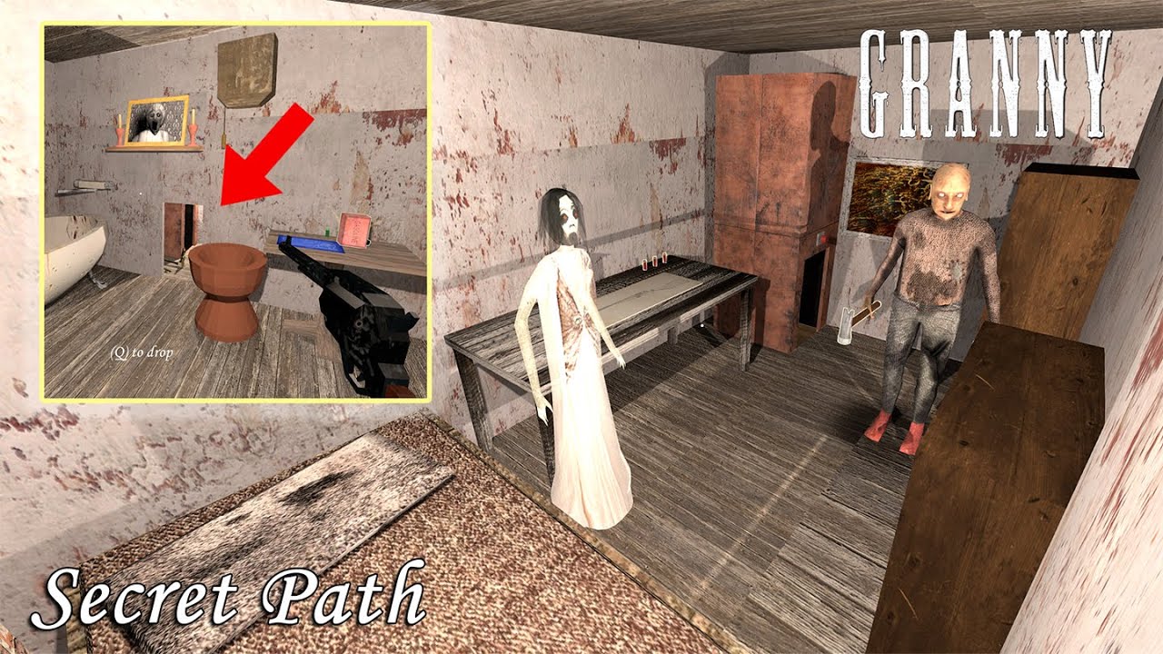 Granny Recaptured - The SECRET Bedroom Food Elevator Hidden Path !