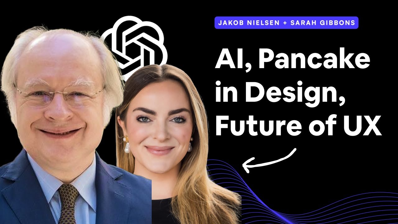 Jakob Nielsen: State of UX, Generalist, AI and Leadership feat. Sarah Gibbons