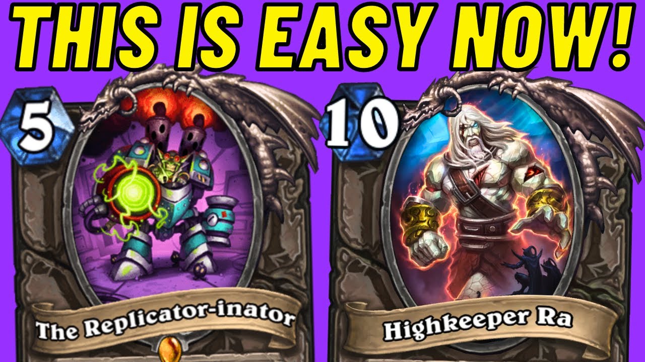 The Replicator-inator Highkeeper Ra Rogue! Mogu Cultist Combo!