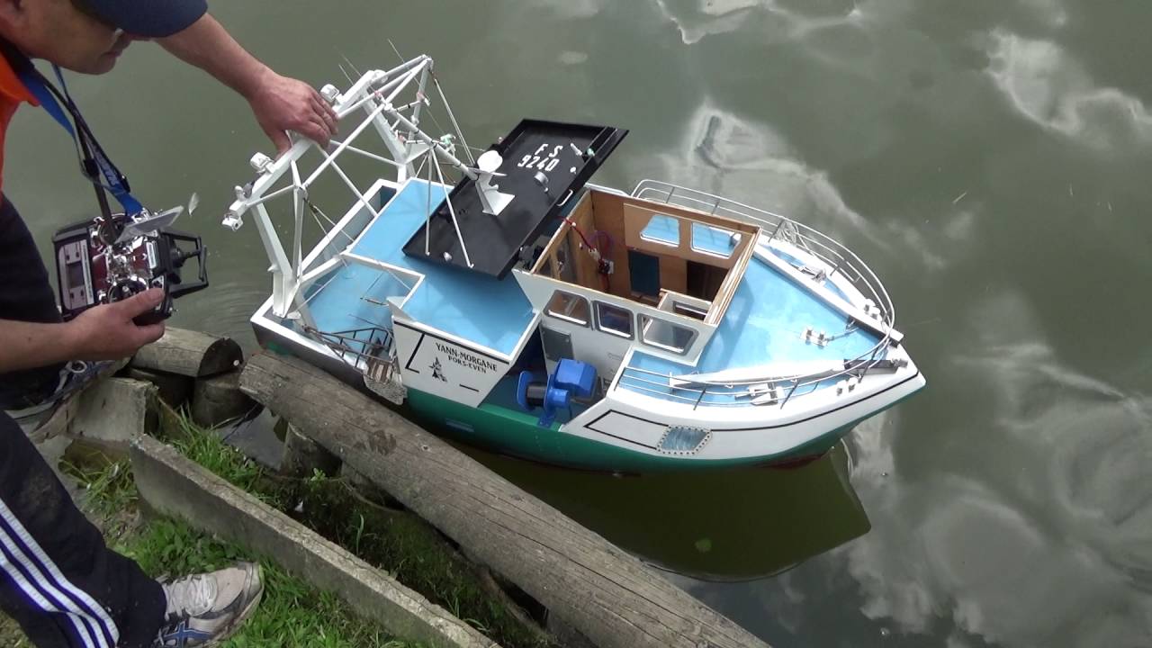LACMN 2016 RC : Le chalutier Yann-Morgane de Pascal (maquette bateau)