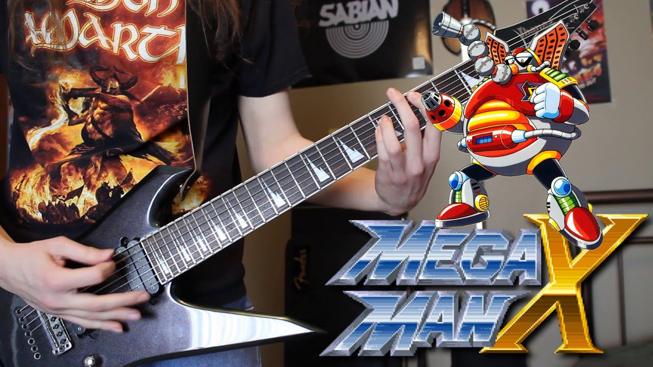 Mega Man X: Flame Mammoth - Guitar Medley