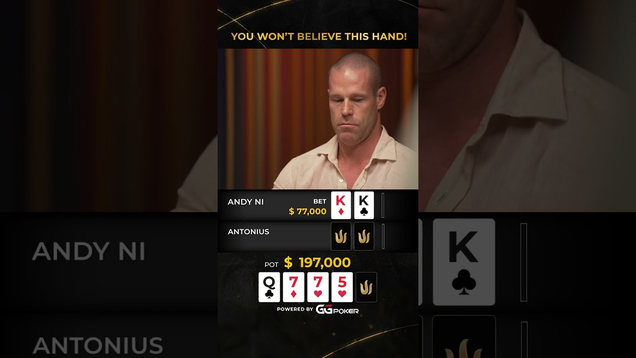 You Won&rsquo;t Believe This Hand! 🫣 #tritonpoker #poker #shorts