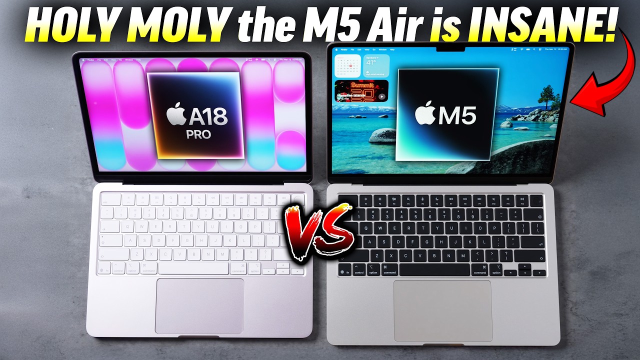 MacBook Neo против M5 Air — потратьте дополнительные 400 долларов прямо сейчас!