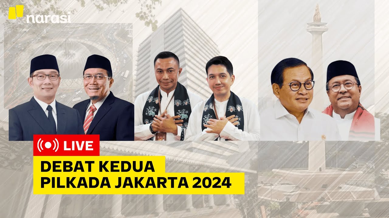 [LIVE] Debat Kedua Pilkada Jakarta 2024 | Live Connect