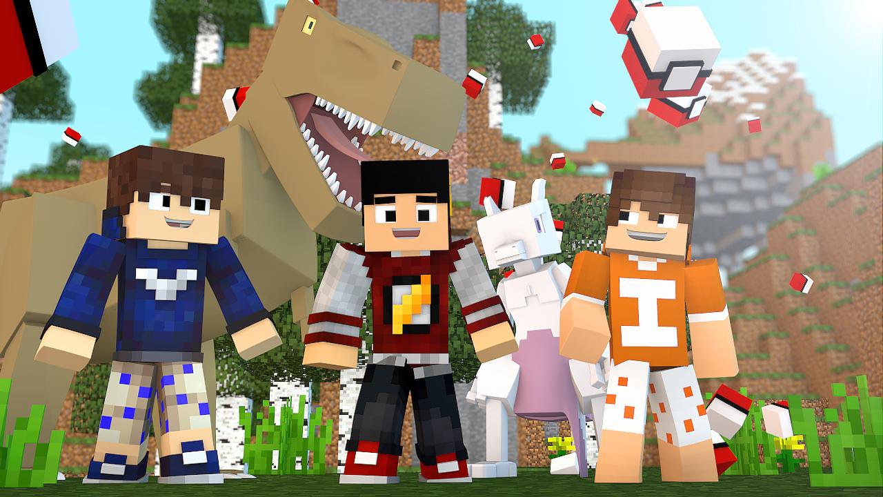Minecraft: ESCADONA - POKEMON ‹ AM3NlC ›