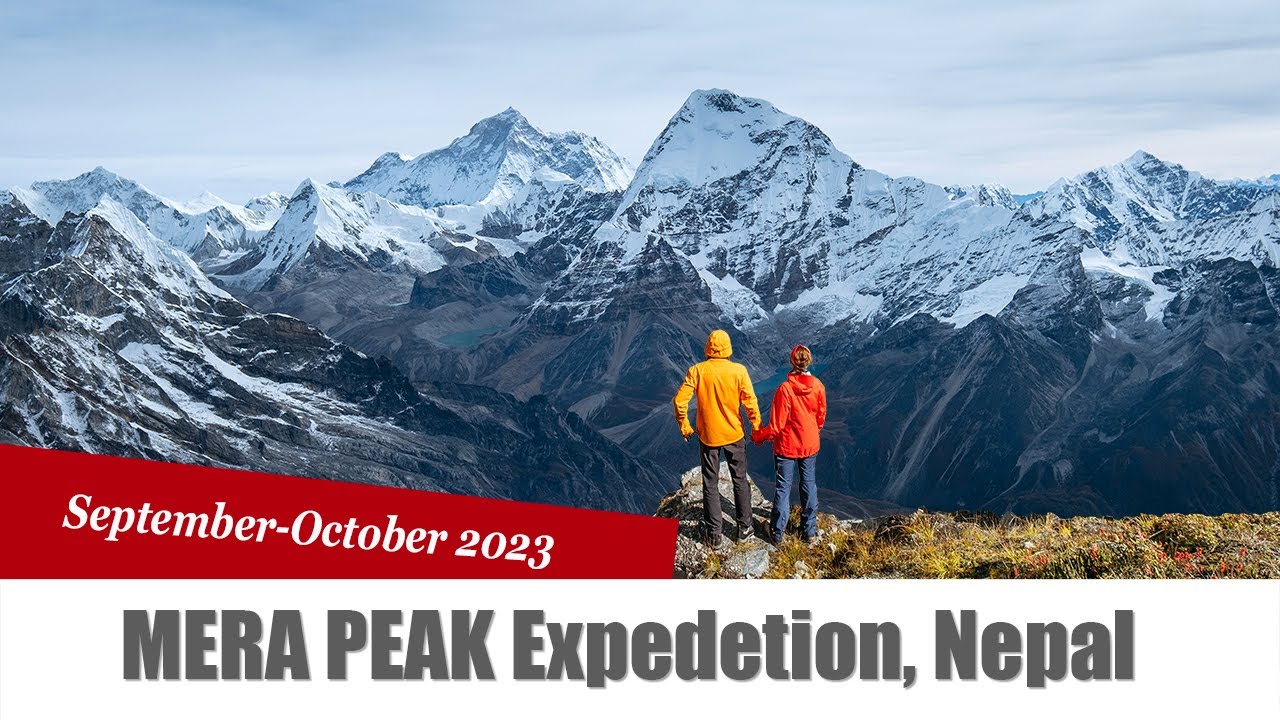 Mera Peak 6476m expedition. October 2023.