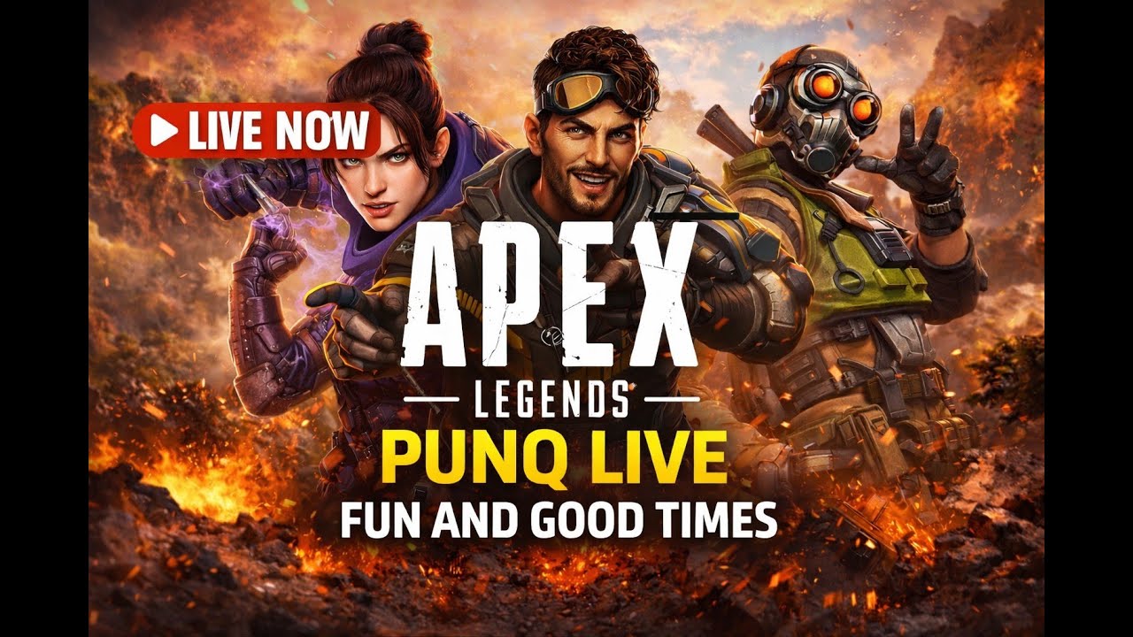 Apex Legends with Punq | No Skills, Only Bakchodi 😂