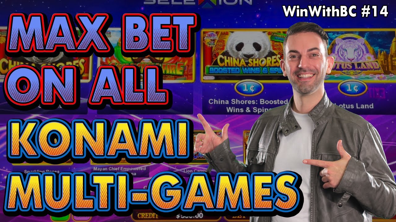 MAX BET CHALLENGE on EVERY KONAMI SLOT MACHINE 💯 Live Casino Pittsburgh #ad