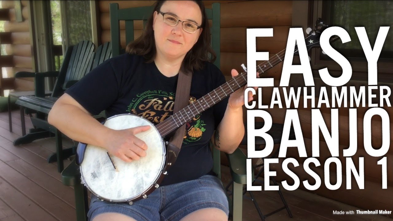 Easy Clawhammer Banjo, урок 1