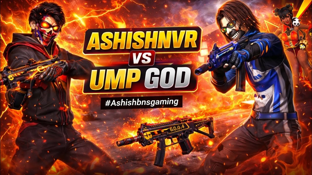 ASHISHNVR vs UMP GOD 😈🔥Jab aim bole, UMP chup ho jaaye 💀💥..#AshishNVR#UMPGOD#FreeFire#FreeFireMax#FF