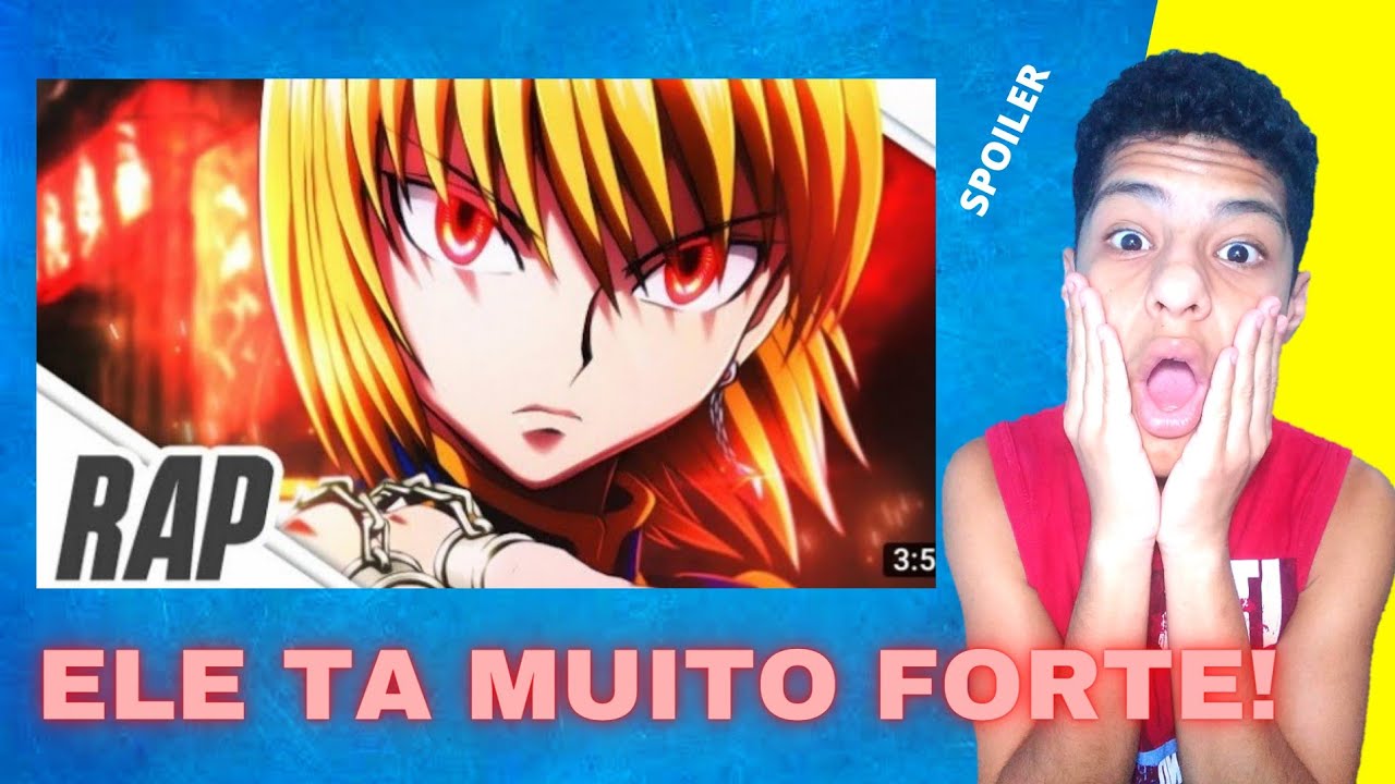 REACT - Rap Do Kurapika (Hunter x Hunter) | Olhos Carmesim | Basara