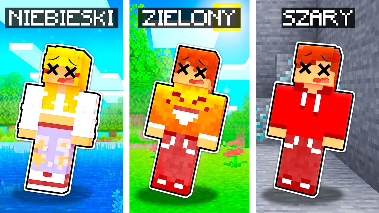 Minecraft, ale KOLORY CHCĄ NAS ZABIĆ!