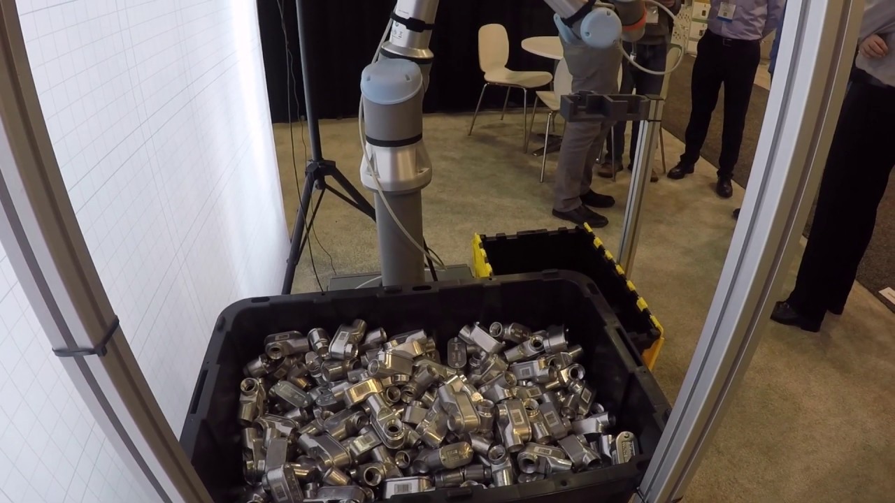 Industrial Bin Picking with Actin for Advanced Path Planning and Motion Control