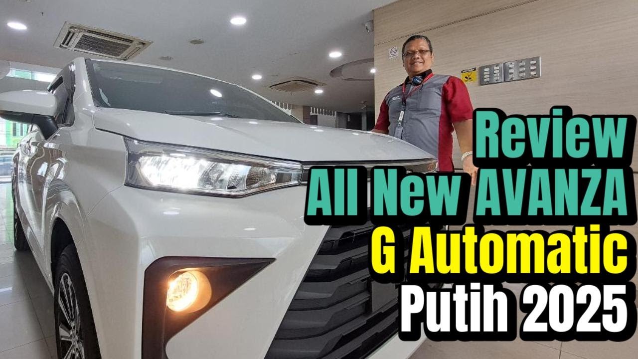 Fitur Lengkap Pada Toyota All New Avanza G CVT Warna Putih Tahun 2025 |Toyota Medan 085362072000