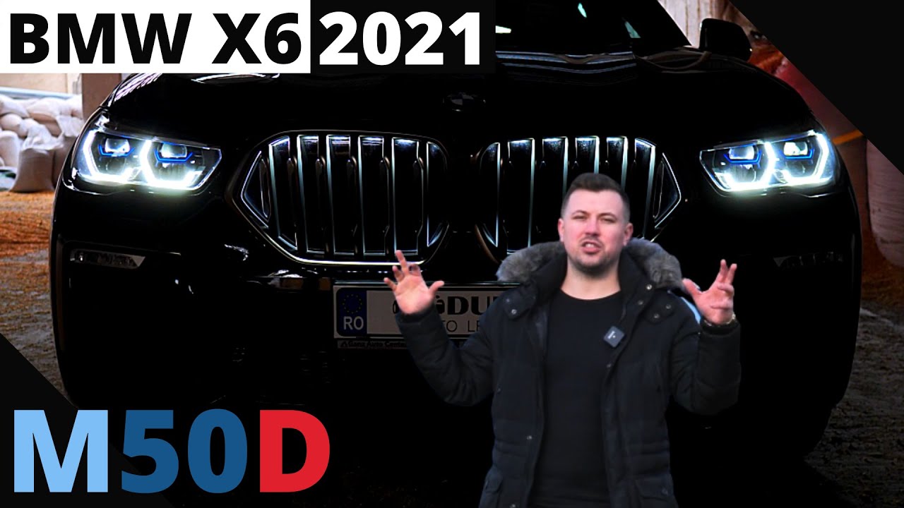 Balena cu 4 turbine si spate de Brazilianca! (BMW X6 G06 M50D 400CP) Review + 0/100km