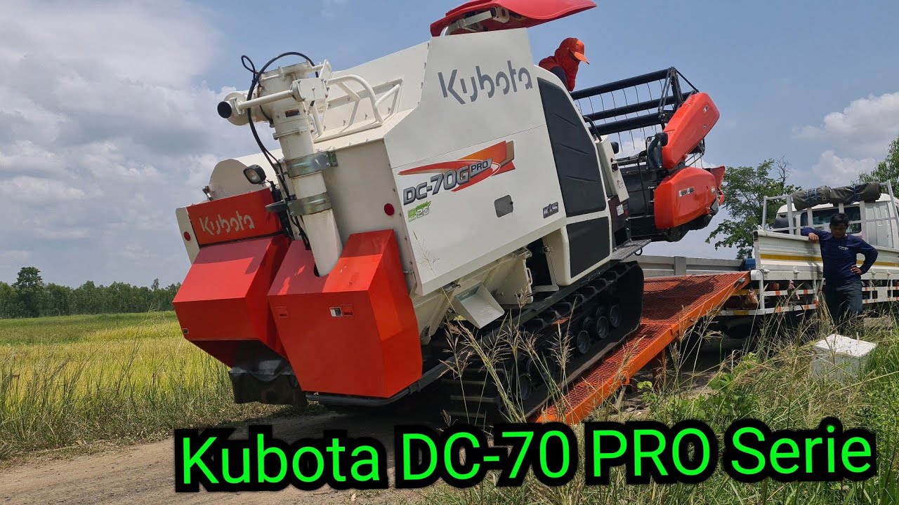 รถเกี่ยวข้าว 🌾 Kubota DC-70G PRO Series รุ่นใหม่ล่าสุด สุดจัด💥ขนาดไหน❓ติดตามคลิปนี้เลย