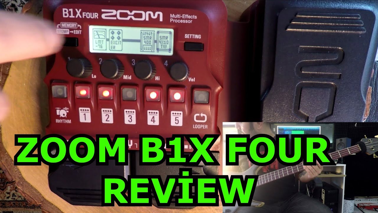 Zoom B1x FOUR - Review