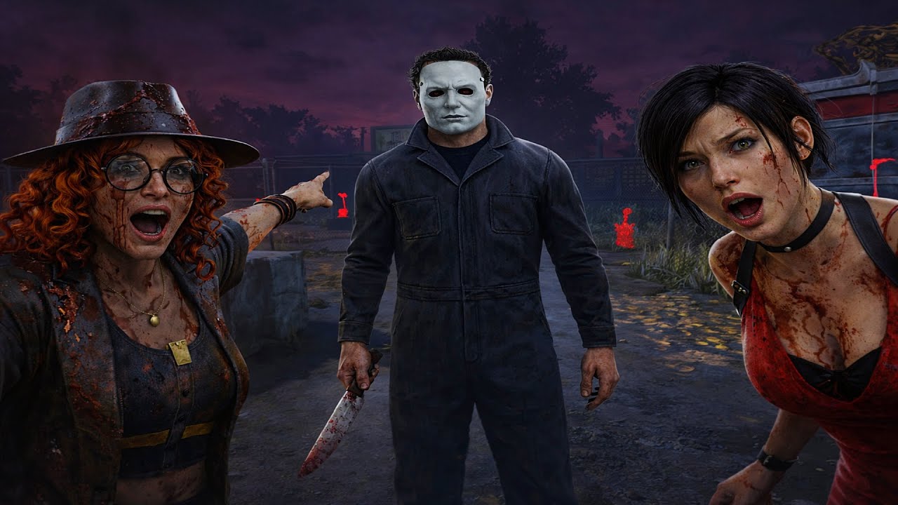 Os cara tirando foto com o Myers no meio da STREAK - DEAD BY DAYLIGHT COMPILADO