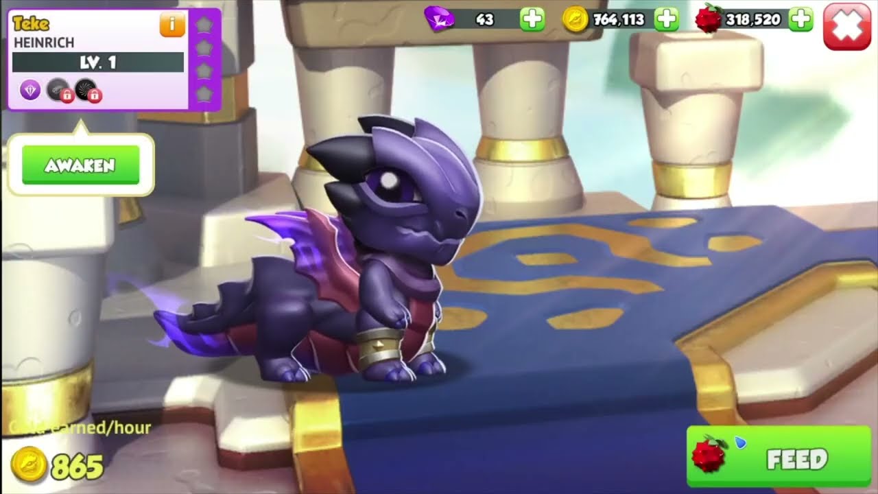 My first legendary (Heinrich dragon) │Dragon mania legends S2. Ep 5