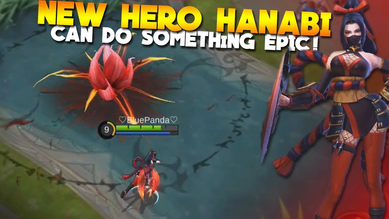 NEW HERO HANABI GAMEPLAY! (Crazy Skills!) Mobile Legends