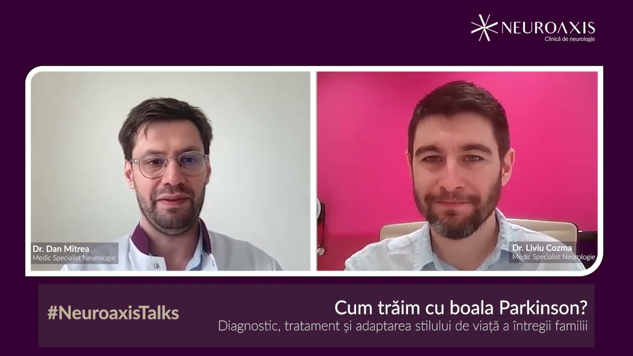 Webinar: Cum trăim cu boala Parkinson? Diagnostic, tratament și adaptarea stilului de viață