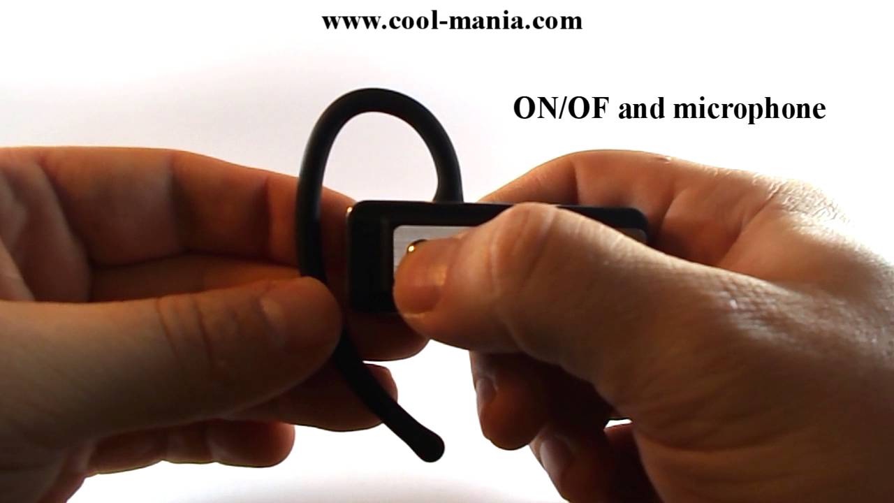 Bluetooth Headset - FULL HD Spy camera