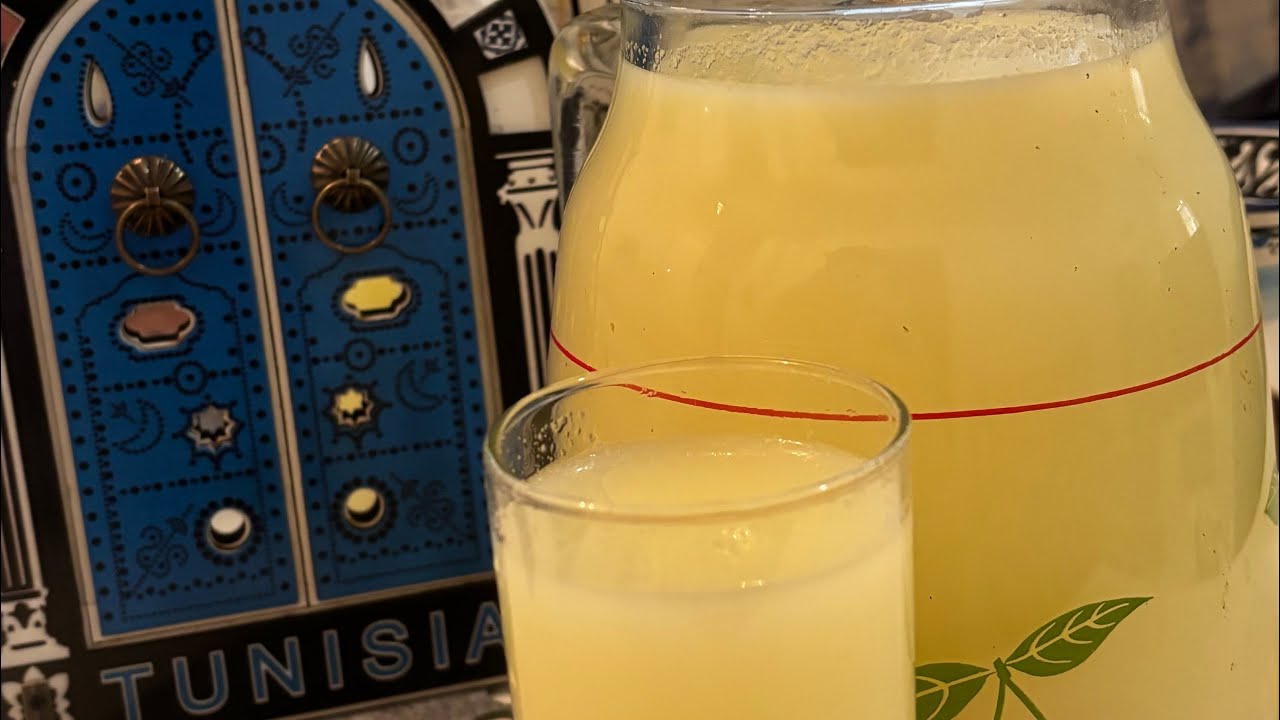 Citronnade Tunisien #citron #limonata #limoni #tunisia #cuisinetunisienne 