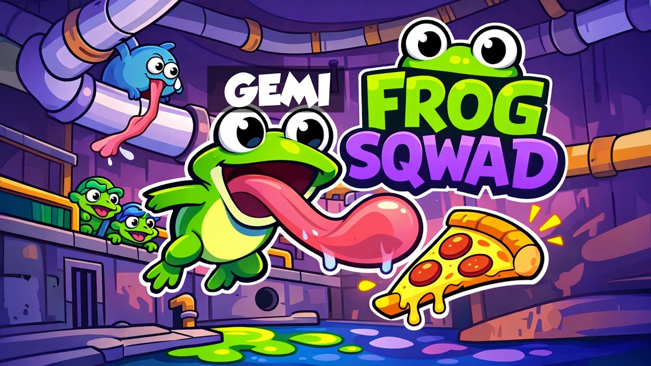 On est DEVENU des GRENOUILLES dans FROG SQWAD !