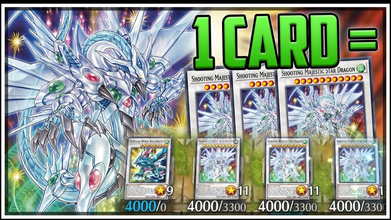 1 CARD = 3 Shooting Majestic Star Dragon + Wolfrayet! [Yu-Gi-Oh! Master Duel]