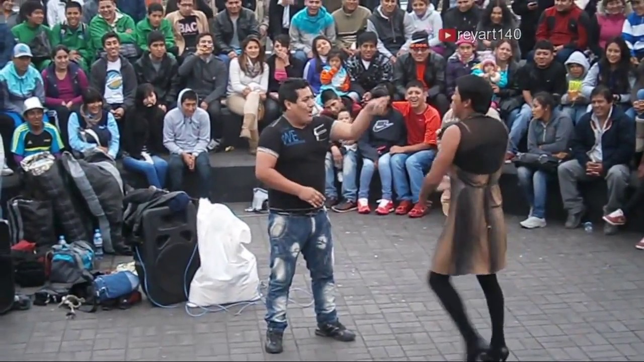 Los Nuevos C&oacute;micos Ambulantes 2017 vaile de salsa
