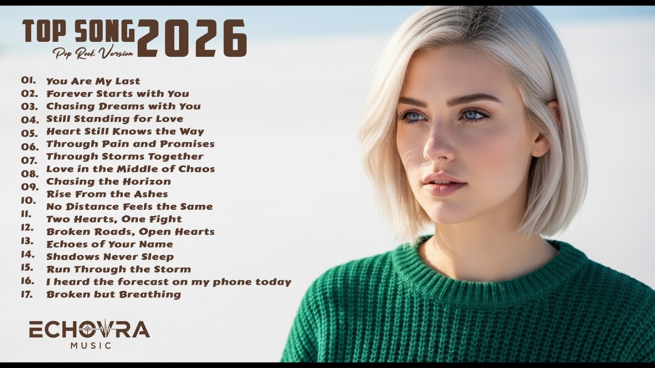 Best Songs Pop Rock 2026 ✨ Viral Top Songs Pop Rock ✨ Hot  Pop  Rock Playlist | Echovra Music