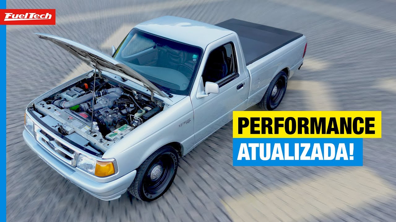 Ranger V6 com Supercharger e FuelTech FT450