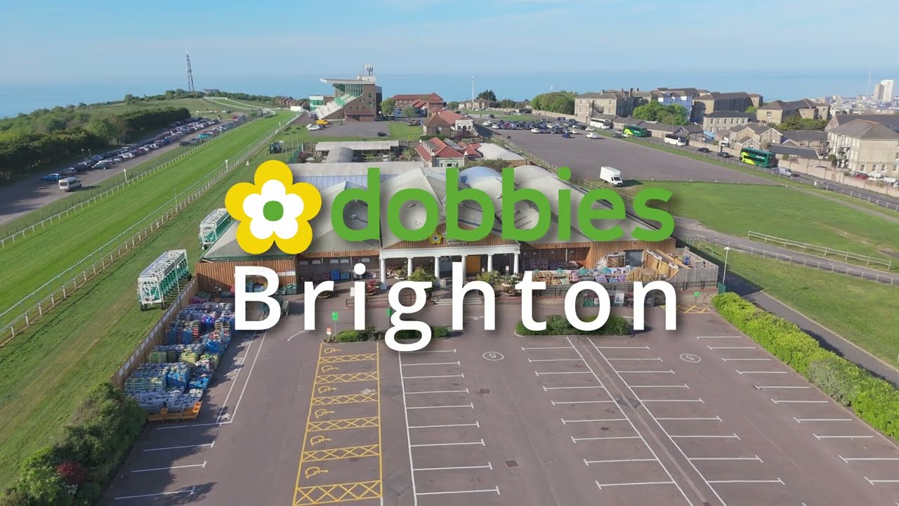 Dobbies Brighton Store Tour | Entire Garden Centre Filmed on a Drone