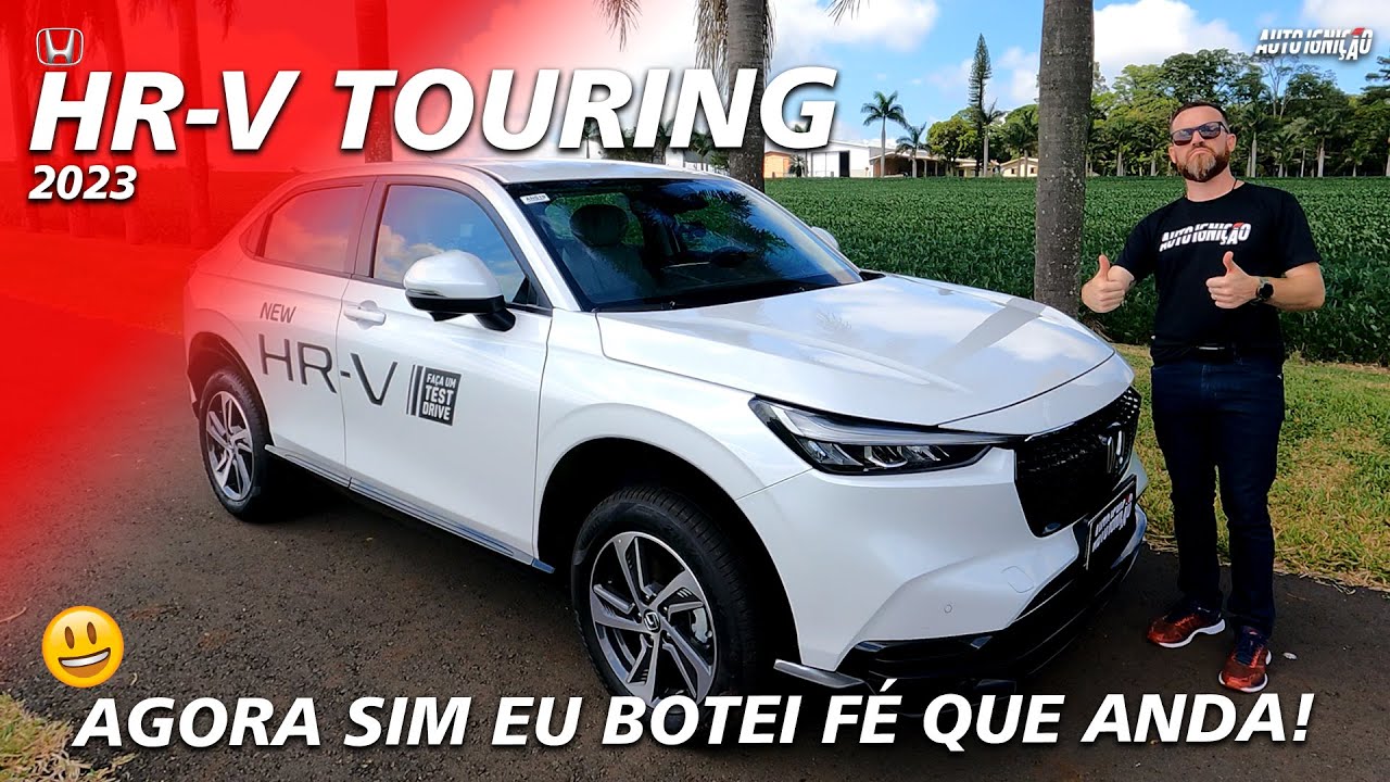 NOVO HONDA HR-V TOURING 2023 - Com Motor Turbo Muda Tudo!