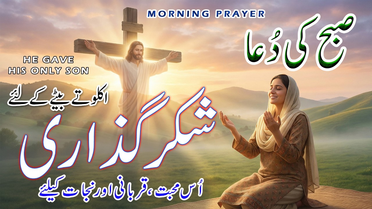 Subha Ki Dua | Morning Prayer | He Gave His Only Son | Shukerguzari | Christain Prayer