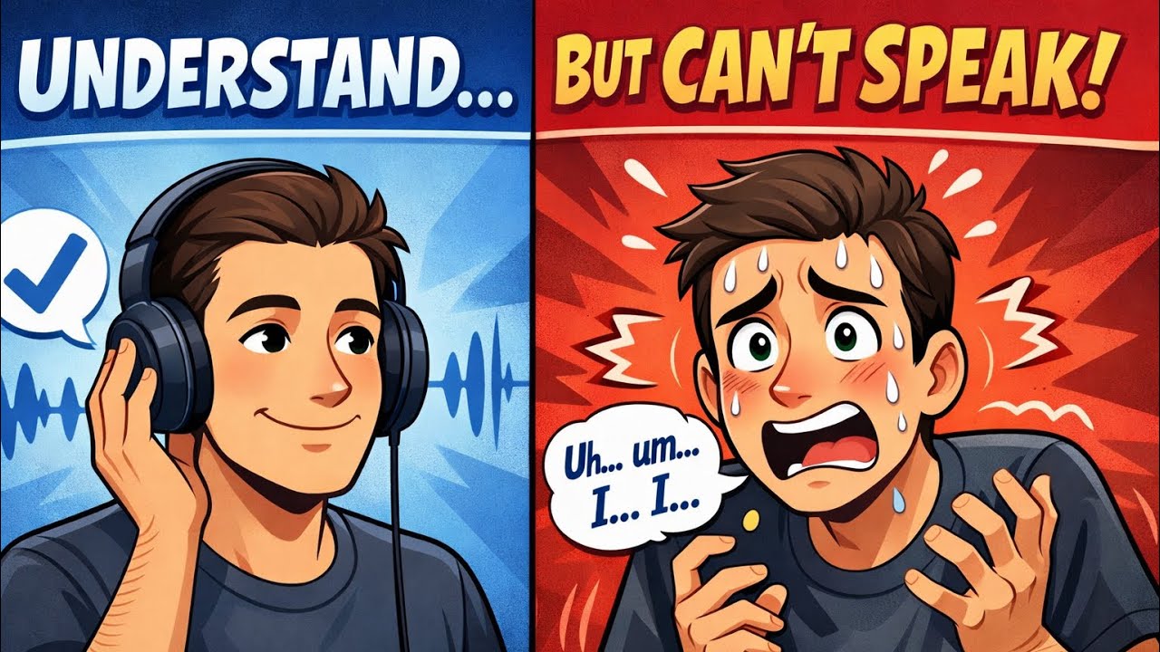 You Understand English But Can't Speak? Here's Why (And How to Fix It!)