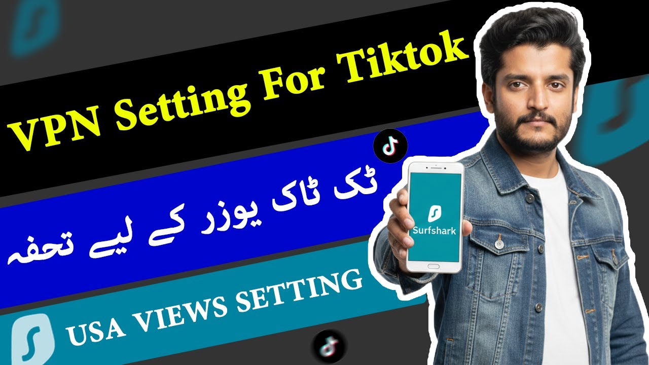 Surfshark VPN Complete Settings In Phone for TikTok | How To Use Surfshark Vpn In Mobile