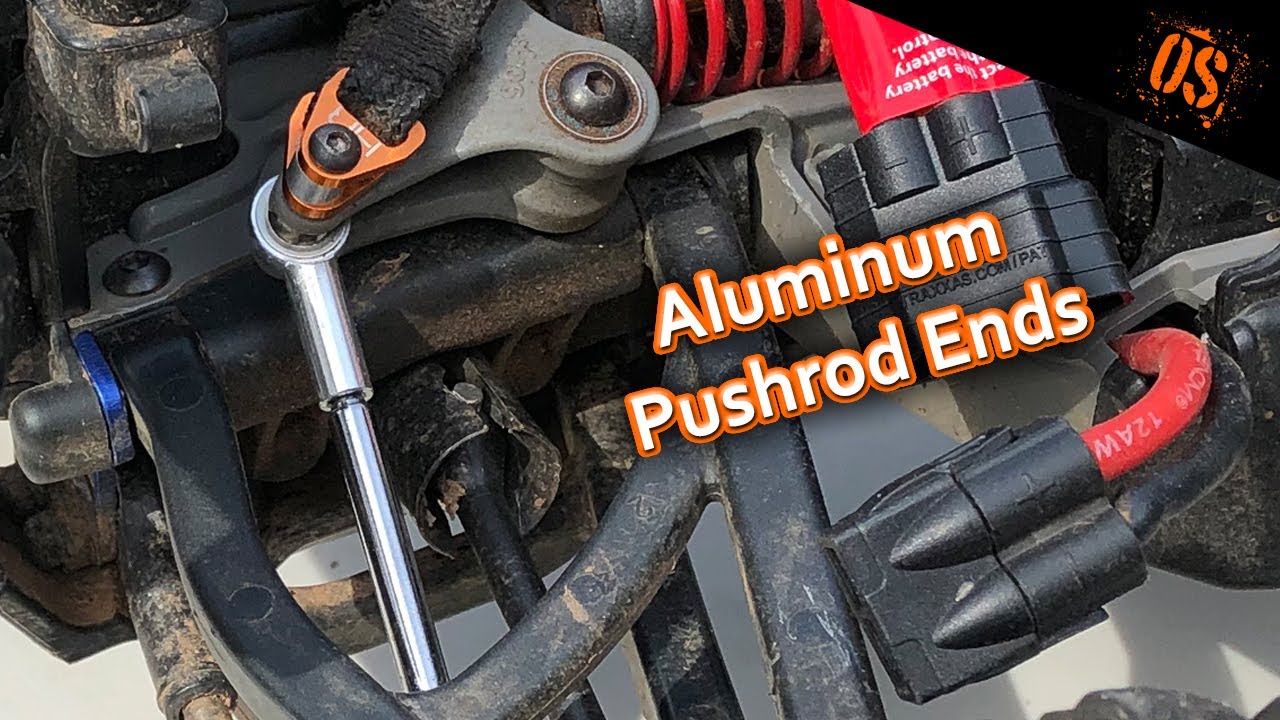 E Revo Aluminum Pushrod Ends Testing
