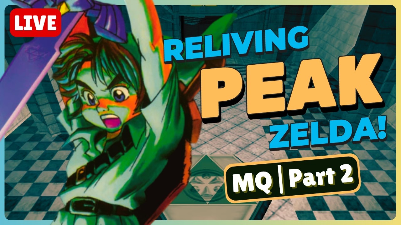 🌀 Obtaining Master Sword TODAY! 🧝 | OoT Master Quest (Part 2)