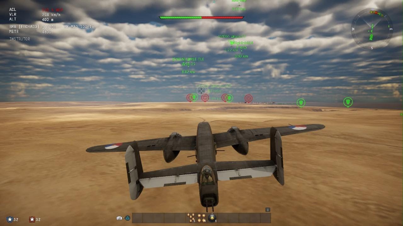 War Thunder no commentary SB-25J