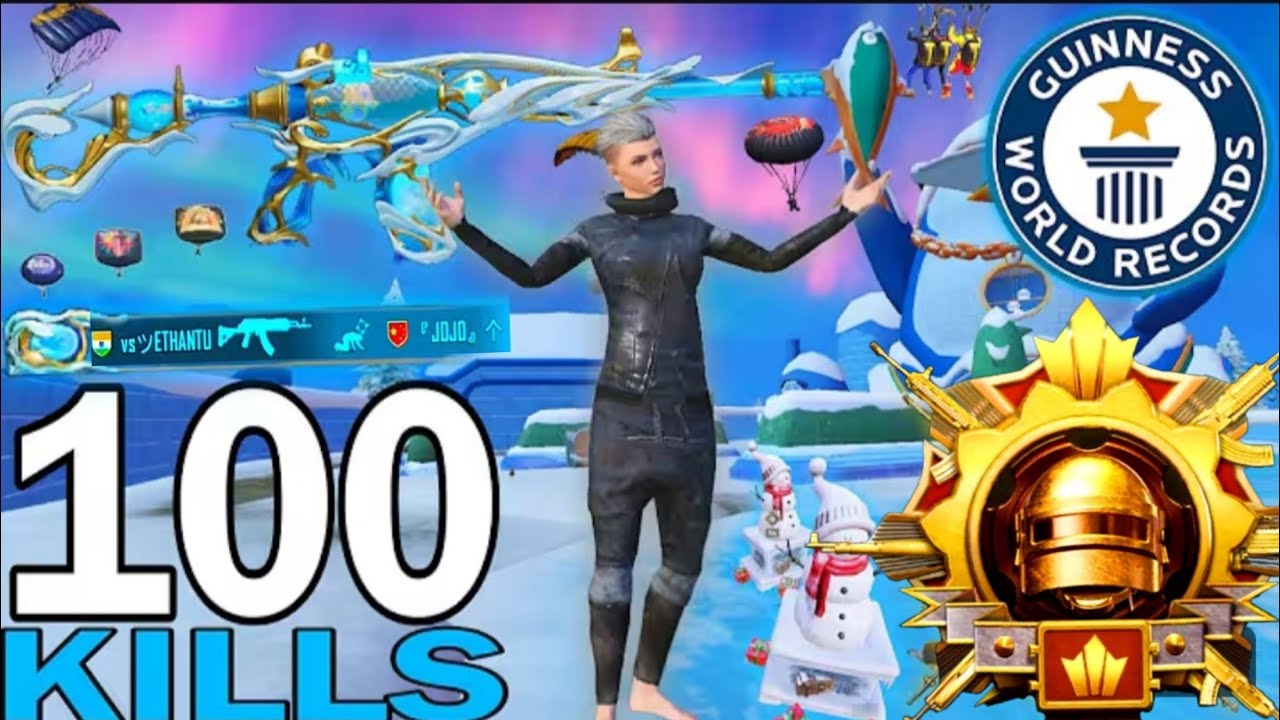 100 KILLS 😍 MY NEW BEST AGGRESSIVE RUSH GAMEPLAY 🥵 PUBGMOBILE -BGMI 