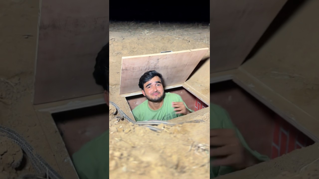 Living 24 Hours in Underground Room
